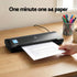 A3 Laminator Machine, Hot & Cold Thermal Fast Lamination Anti-Jam Laminator for Office School Home Document Photo Card Handmade A3 A4 A5 A6, Black