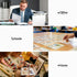 A3 Laminator Machine, Hot & Cold Thermal Fast Lamination Anti-Jam Laminator for Office School Home Document Photo Card Handmade A3 A4 A5 A6, Black