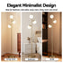 Artiss 3-Light Tree Floor Lamp 165cm Tall Standing Light with Sphere Glass Shades for Modern Homes
