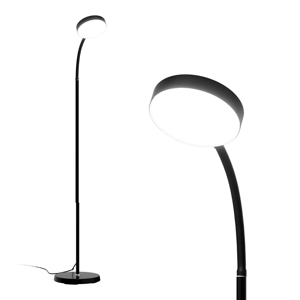 Artiss LED Floor Lamp – Remote Control, Adjustable Colour & Brightness, Gooseneck