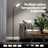LED Floor Lamp – Remote Control, Adjustable Colour & Brightness, Gooseneck