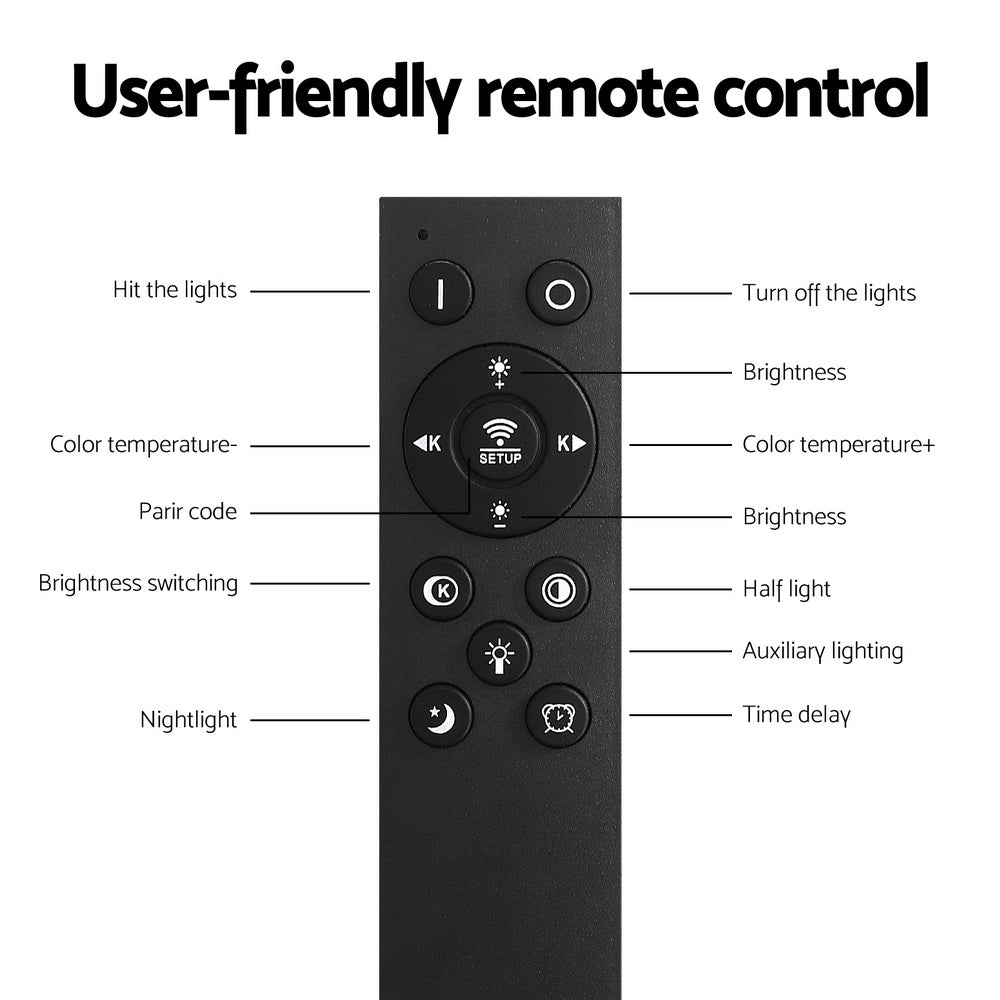 LED Floor Lamp – Remote Control, Adjustable Colour & Brightness, Gooseneck