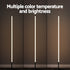 Artiss RGB LED Corner Floor Lamp 150cm USB App Remote Gaming Room Black