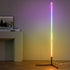 Artiss RGB LED Corner Floor Lamp 150cm USB App Remote Gaming Room Black