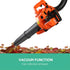 Giantz 25.4cc Petrol Leaf Blower Vacuum 2-in-1 Garden Vac Mulcher Blower Orange