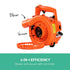 Giantz 25.4cc Petrol Leaf Blower Vacuum 2-in-1 Garden Vac Mulcher Blower Orange