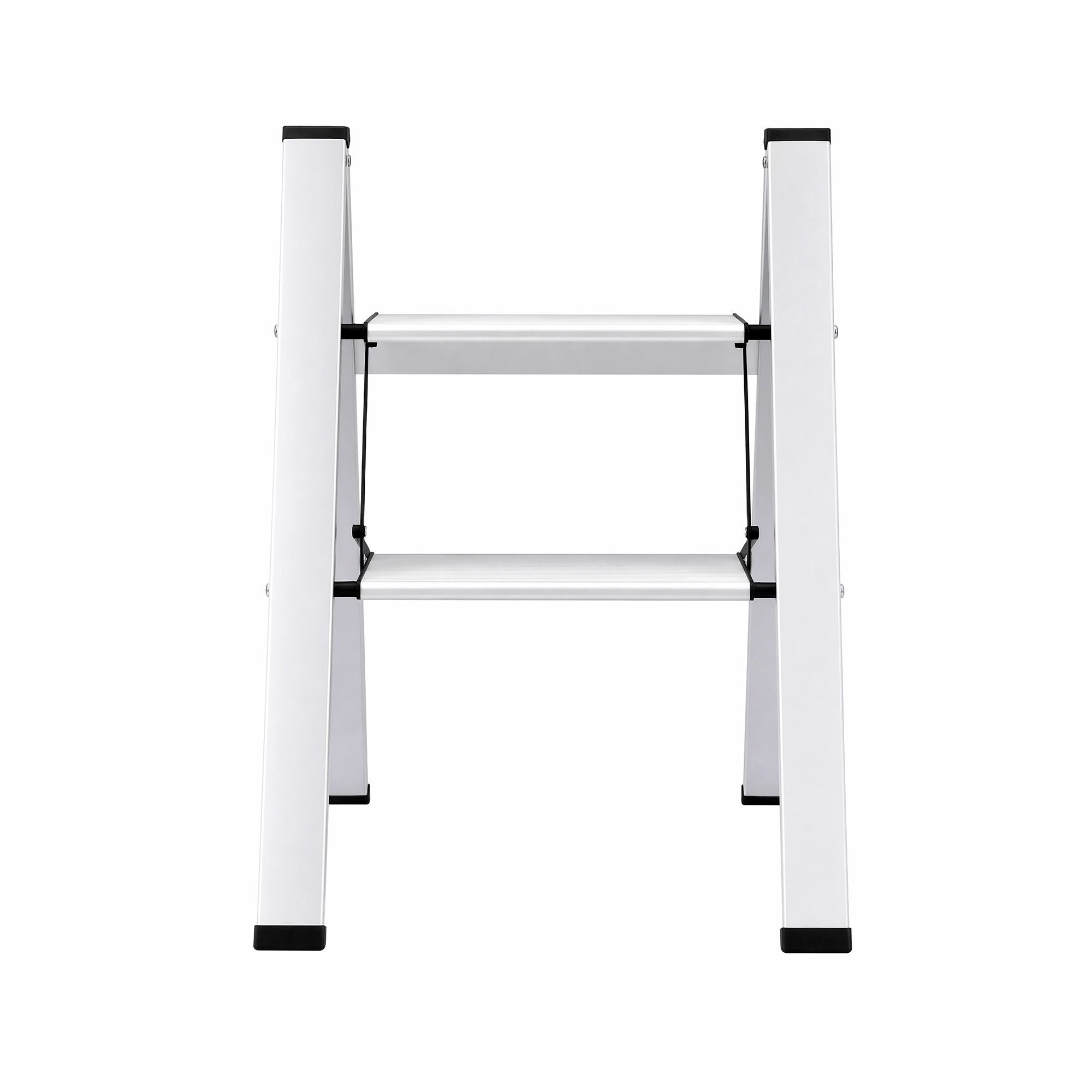Giantz 2 Step Ladder Folding Aluminium Lightweight Step Stool Non-Slip 150kg