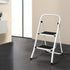 2 Step Ladder Multi-Purpose Folding Steel Light Weight Platform