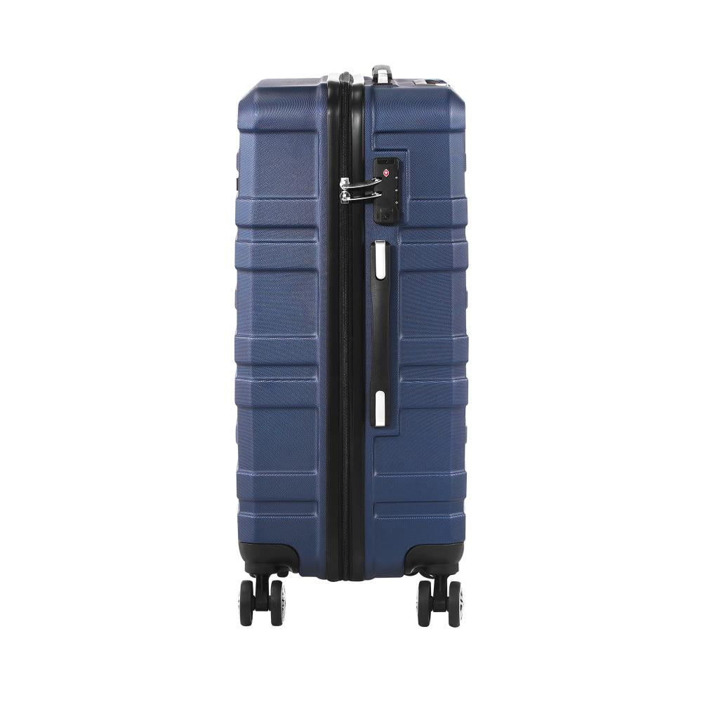 28" Luggage Set TSA Lock Hard Case Navy