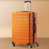 28" Luggage Suitcase Trolley Set TSA Lock Hard Case Orange