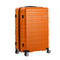 28" Luggage Suitcase Trolley Set TSA Lock Hard Case Orange