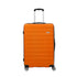 28" Luggage Suitcase Trolley Set TSA Lock Hard Case Orange