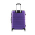 28" Luggage Suitcase Trolley Set Travel TSA Lock Purple