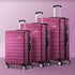 Mazam 3pcs Luggage Suitcase Trolley Set TSA Lock Hard Case Magenta