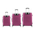 Mazam 3pcs Luggage Suitcase Trolley Set TSA Lock Hard Case Magenta