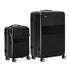 2PCS Luggage Suitcase Trolley TSA Lock Carry On Hard Case Black