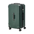 28" Luggage Suitcase TSA Lock Hard Shell Case Cup Holder Green