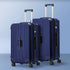 2PCS Luggage Suitcase Trolley Set TSA Lock Hard Shell Case Navy