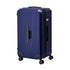 28" Luggage Suitcase TSA Lock Hard Shell Case Cup Holder Navy