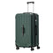 32" Luggage Suitcase TSA Lock Hard Shell Case Cup Holder Green