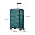 28" Luggage Set Travel TSA Lock PP Case Green
