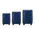 3PCS Luggage Set Travel TSA Lock PP Case Navy