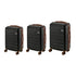 3PCS Luggage Suitcase Set Travel TSA Lock Hard Shell Case Black