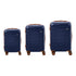 3PCS Luggage Suitcase Set Travel TSA Lock Hard Shell Case Navy