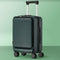 20" Luggage Suitcase Front Opening Travel Lock Hard Case Green