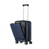 24" Luggage Suitcase Front Opening Travel Lock Hard Case Navy