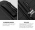 3PCS Luggage Suitcase Set TSA Lock Black PP Case