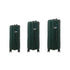 3PCS Luggage Suitcase Set Green PP Case TSA Lock