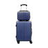 2PCS Luggage Suitcase Trolley Set Carry On TSA Hard Case Navy