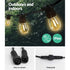59M 60 Bulb LED Festoon String Lights Outdoor Garden Party Light Warm White