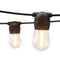23m Solar Festoon String Lights 20 S14 Bulbs Warm White USB 4 Modes Outdoor