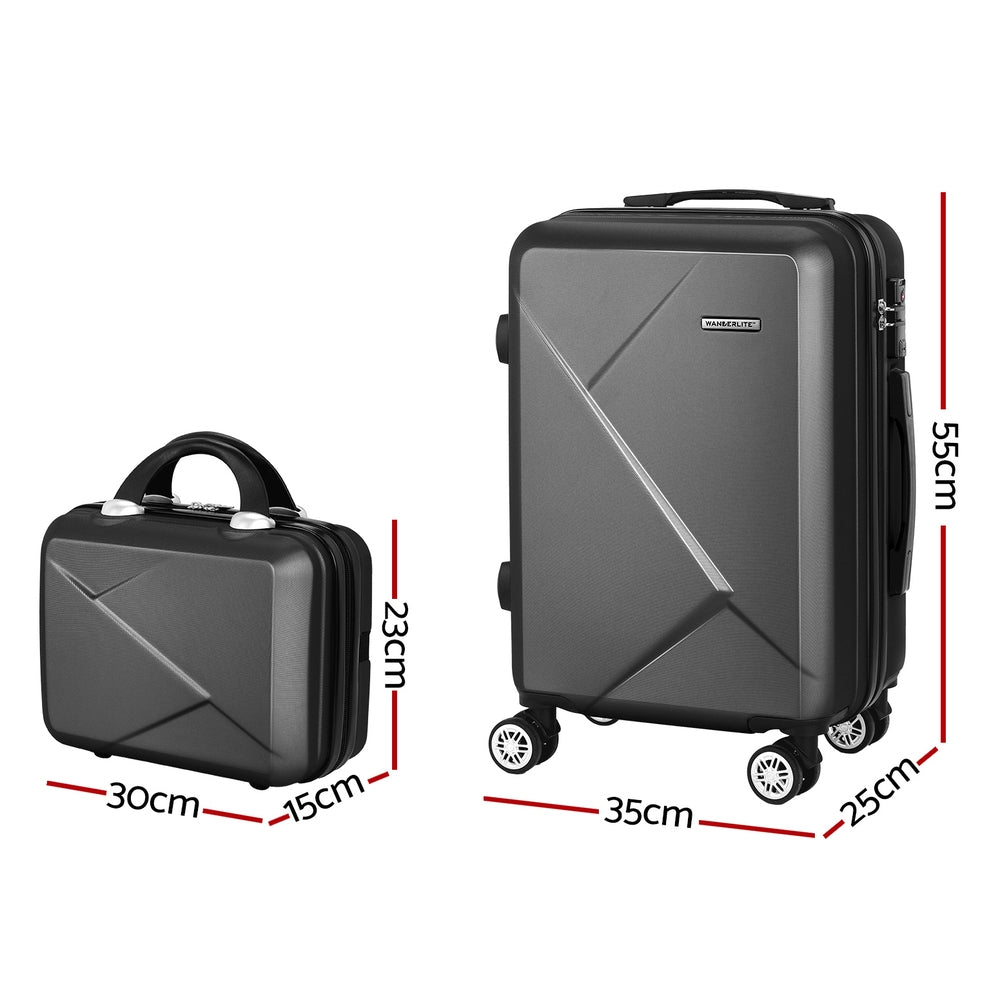 Wanderlite 2pc Luggage 12