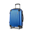 28" 75cm Luggage Trolley Travel Suitcase Set Carry On Hard Case TSA Lock Lightweight Blue