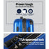 28" 75cm Luggage Trolley Travel Suitcase Set Carry On Hard Case TSA Lock Lightweight Blue