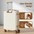 5pcs Luggage Suitcase Set Trolley Travel TSA Lightweight Hard Case
