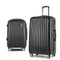 2 Piece Hard Shell Luggage Set Spinner Suitcase Trolley Black