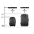 2 Piece Hard Shell Luggage Set Spinner Suitcase Trolley Black