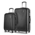 2 Piece Hard Shell Luggage Set Spinner Suitcase Trolley Black