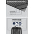 2 Piece Hard Shell Luggage Set Spinner Suitcase Trolley Black