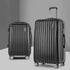 2 Piece Hard Shell Luggage Set Spinner Suitcase Trolley Black
