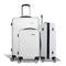 3pc Hard Shell Luggage Set TSA Lock Carry On Suitcase White