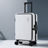 Wanderlite 20" Luggage Suitcase Front Pocket Travel Carry On Dual TSA White