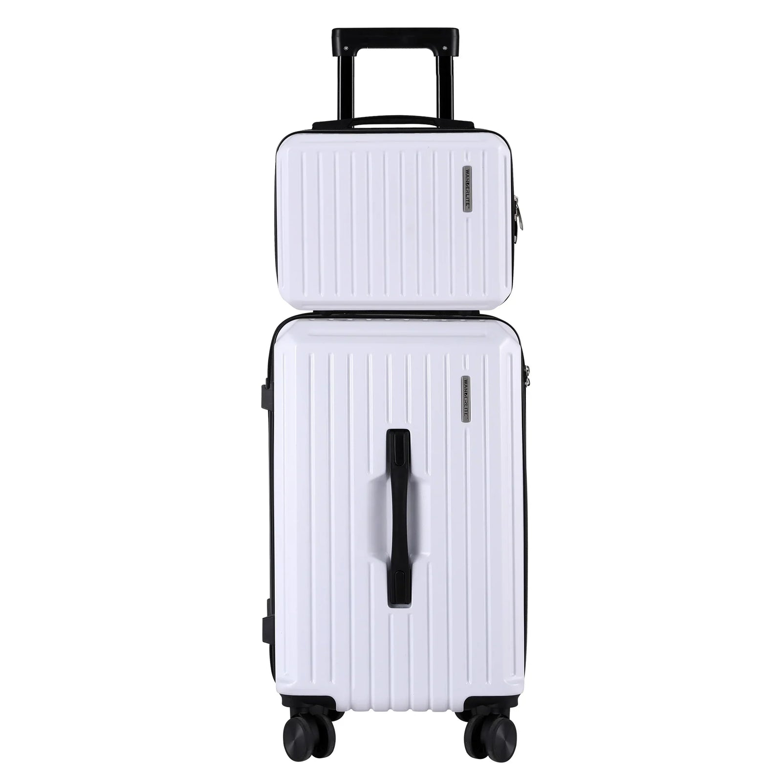 2pcs Trunk Luggage Suitcase Travel Carry On TSA Lock 12