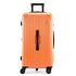 28" Trunk Luggage Suitcase Travel 5 Wheels Type-C Port TSA Orange