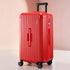 28" Trunk Luggage Suitcase Travel 5 Wheels Type-C Port TSA Red