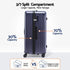 32" Trunk Luggage Suitcase Travel TSA Type-C 5 Wheels Deep Indigo